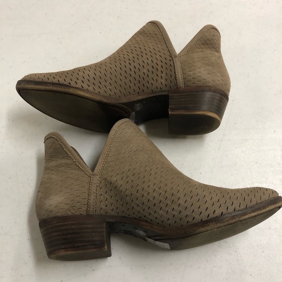 Lucky Brand Bashina Split Ankle Booties Size 8 - Picture 8 of 8